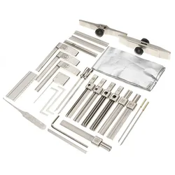 Common Lock Push Lever, Locksmith LockPick Tension Wrench Tools Multifunctional Locksmith Kit for Most Locks