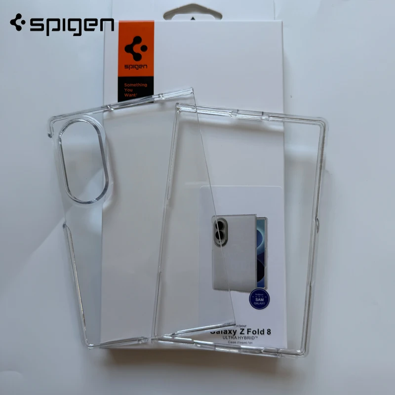 Spigen Transprent PC Phone Case For Samsung Galaxy Z Fold 8 7 6 5 8 Ultra Galaxy Z Flip 8 7 6 5 Thin Shockproof Hard Cover