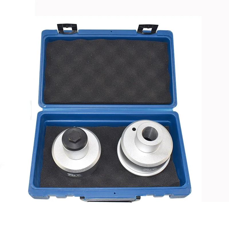 Strumento per anello ingranaggi segnale manovella per rimozione guarnizione olio albero motore per Porsche Macan Panamera 3.0T