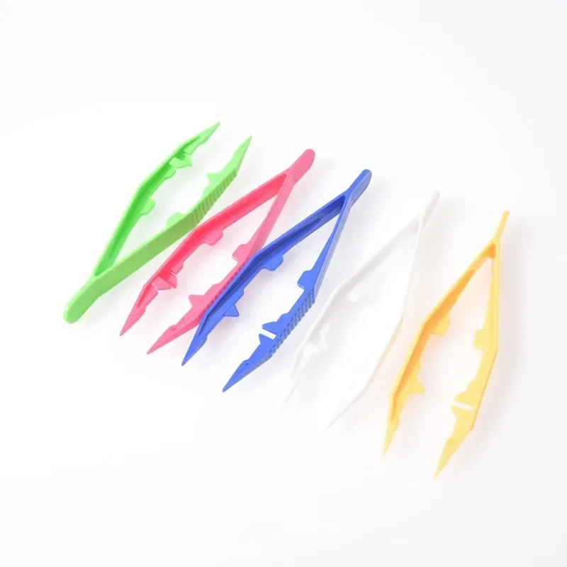 Diy ferramenta clipe de plástico braçadeira acessórios ferramentas reparo 1pc pinça contas plástico modelo kits construção quebra-cabeça grânulo crianças