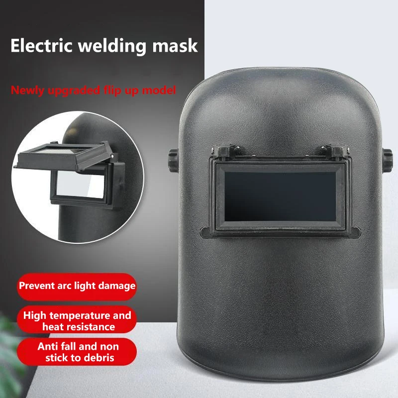 Electric Welding Mask Head-Mounted Welder's Special Protective Mask Welding Welder Mask Dust-Proof Welding Mask