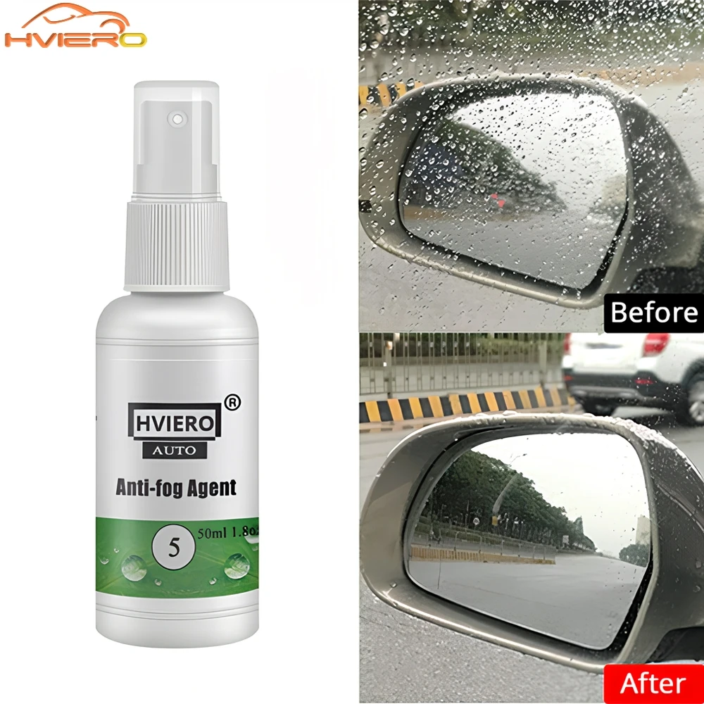 

50/100ml Car Window Spray Glass Cleaner Paint Care Shampoo Polishes Waterproof Rainproof Anti Fog Agent Polish auto Accessories