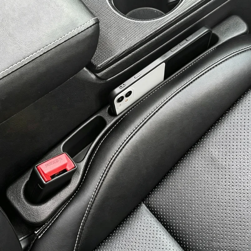 2Pcs Car Seat Gap Filler, Auto Seat Crevice Storage Box Bag Between Seats Console Organizer, Car Interior Decoration Accessories