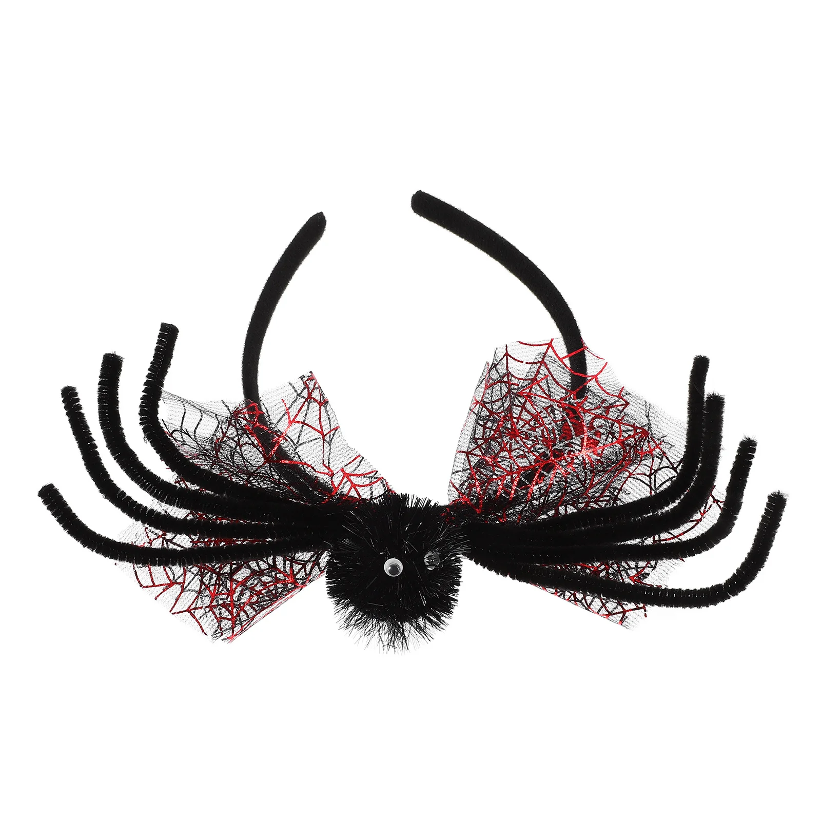 

Spider Headband Halloween Costume Headband Lightweight Comfortable Universal Size Halloween Party Headwear for Adults