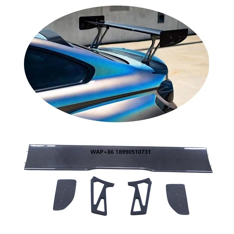 

Gts2 Style for M3 M4 Sedan Universal Rkp Three-dimensional Bracket Tail Wing Rear Spoiler Factory Manufacture Supplier