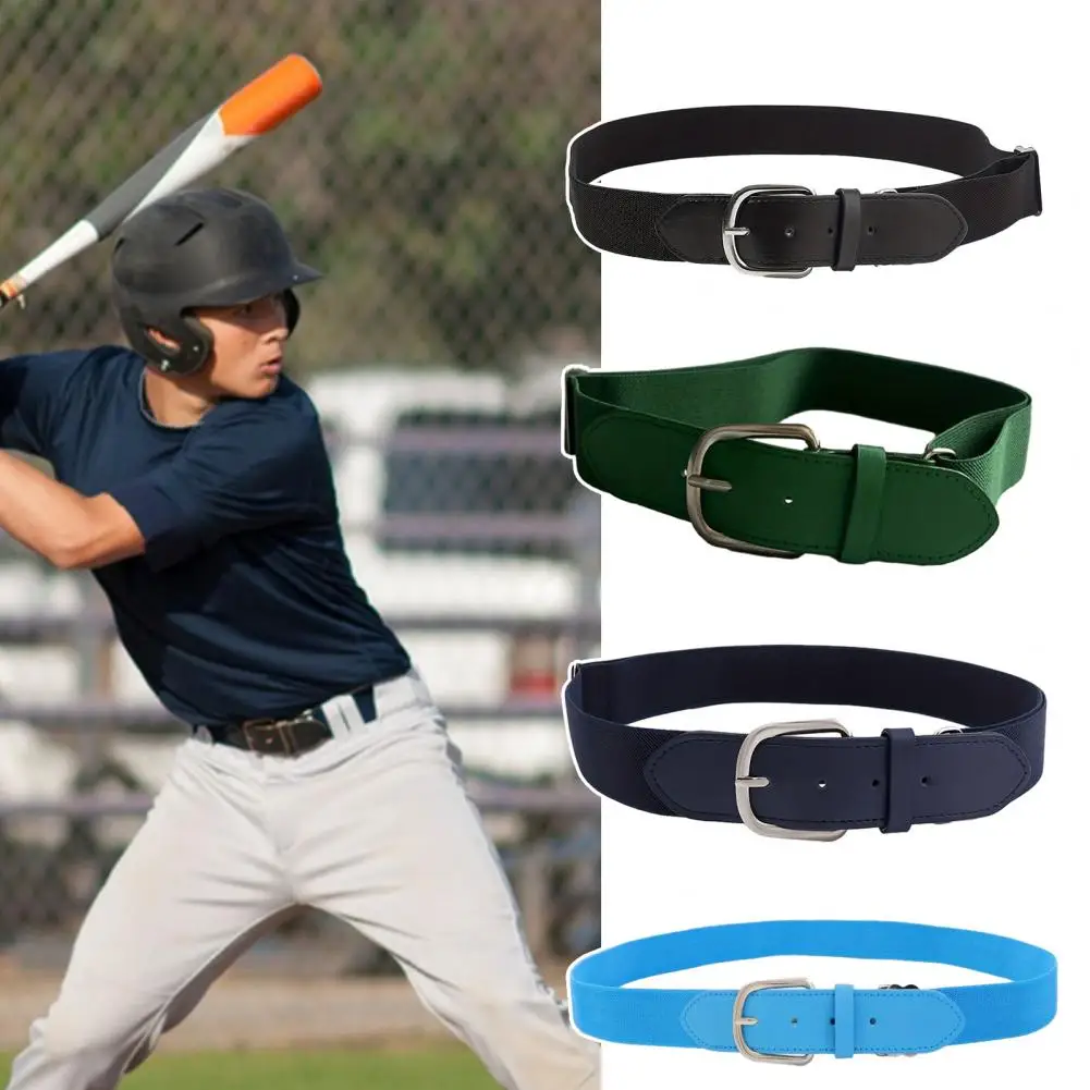 Kids Baseball Belt Youth Baseball Belt Elastic Material Adjustable Length Sports Accessory for Boys Girls Elastic Baseball Belt