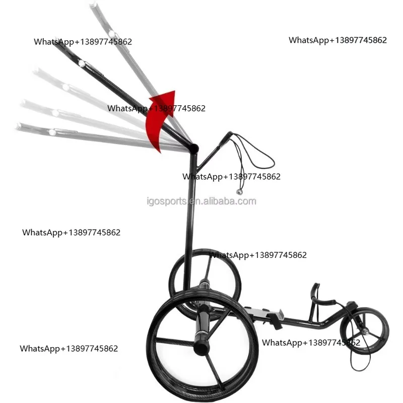 

Алюминиевая электрическая тележка для гольфа Peiqi
