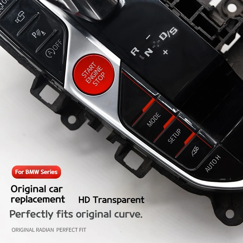 

For BMW 3 Series X5 X6 G20 G05 G06 G07 G14 G29 F40 F44 start-stop button replacement ignition switchcar interior accessories