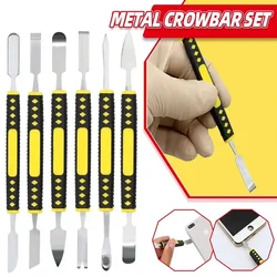 Universal Metal Crowbar Set Phone Repair Tools Kit Phone Screen Disassembly Blades Pry Opening Tool Phone Repair Hand Tools Set