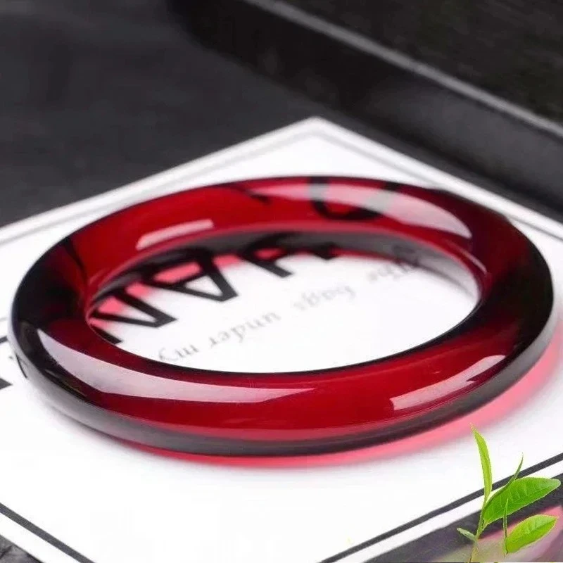 حقيقية الدم العنبر الطبيعي أساور النساء الرجال الاكسسوارات والمجوهرات معتمد البلطيق الأحمر العنبر الإسورة غرامة مجوهرات هدايا السيدات #1