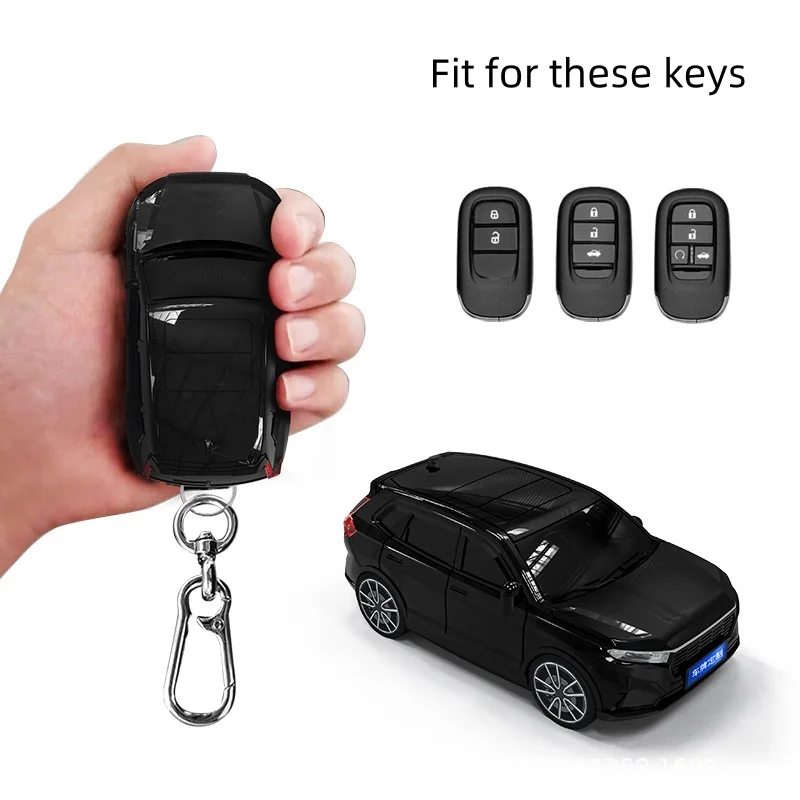 For 2023 Honda CR-V Key Cover Car Model Key Protective Case Creative Personalized Gift Car Key Pack Buckle Accessories Key Cover