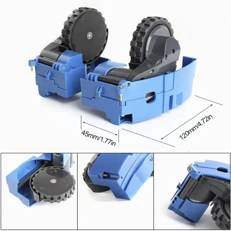 Original Left and Right Traveling Wheel For IROBOT Roomba 500 600 700 Series Vacuum Cleaner Spare Parts