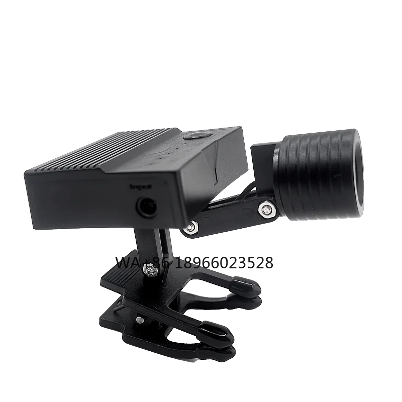 

3W Wireless Clip-on Headlamp With Optical Filter Headlight Lab Medical Magnifier Binocular Portable For Loupes
