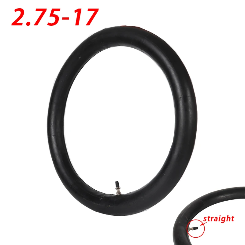 Motorcycle 17'' Tire Tube 2.75-17 3.00-17 2.75 x 17 Tyre Inner Tube For Off Road Knobby Dirt Bike