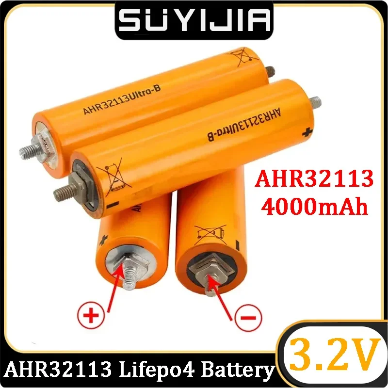 For A123 AHR32113 Lifepo4 Battery 3.2V 4000mAH 45C Rechargeable Lithium Iron Phosphate Power Battery Complete New Manufacture