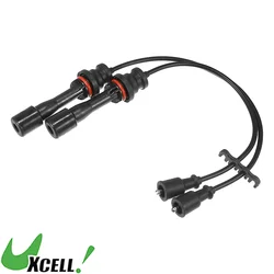 UXCELL Car Spark Plug Coil Wires Ignition Coil Harness Cable 5mm Fit for Mazda 1999-2003 L4 1.6L No.ZL0118140A - Pack of 2