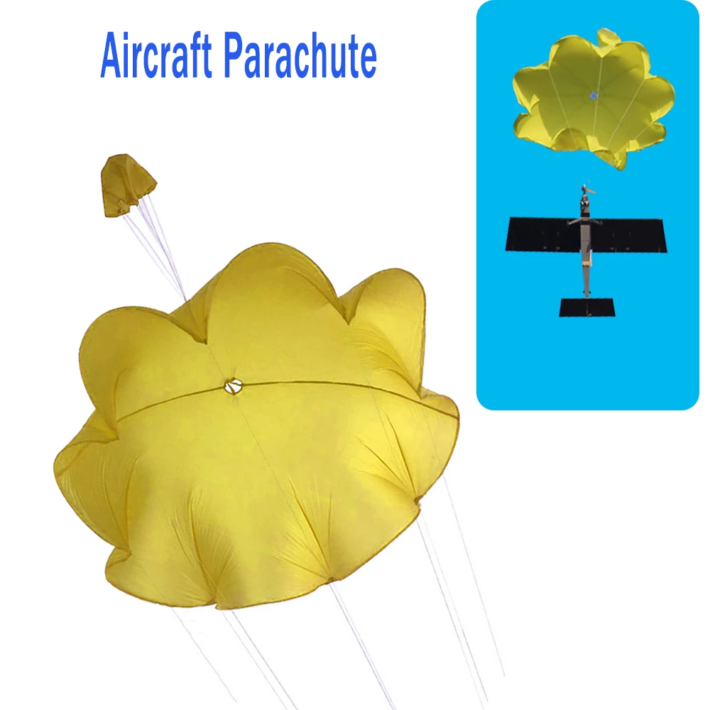 Outdoor UAV Nylon Parachute  Ejection Umbrella Model Aircraft With lanyard for FPV Drone Outdoor UAV Landing Protection