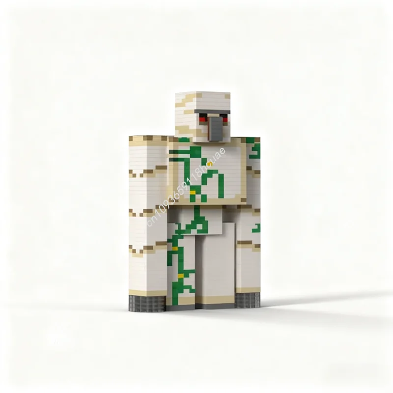 

1919 шт. MOC Железный голень Pixel World Модель Строительные блоки Образование Дети Архитектура ремесленные игрушки DIY День рождения Рождественские подарки