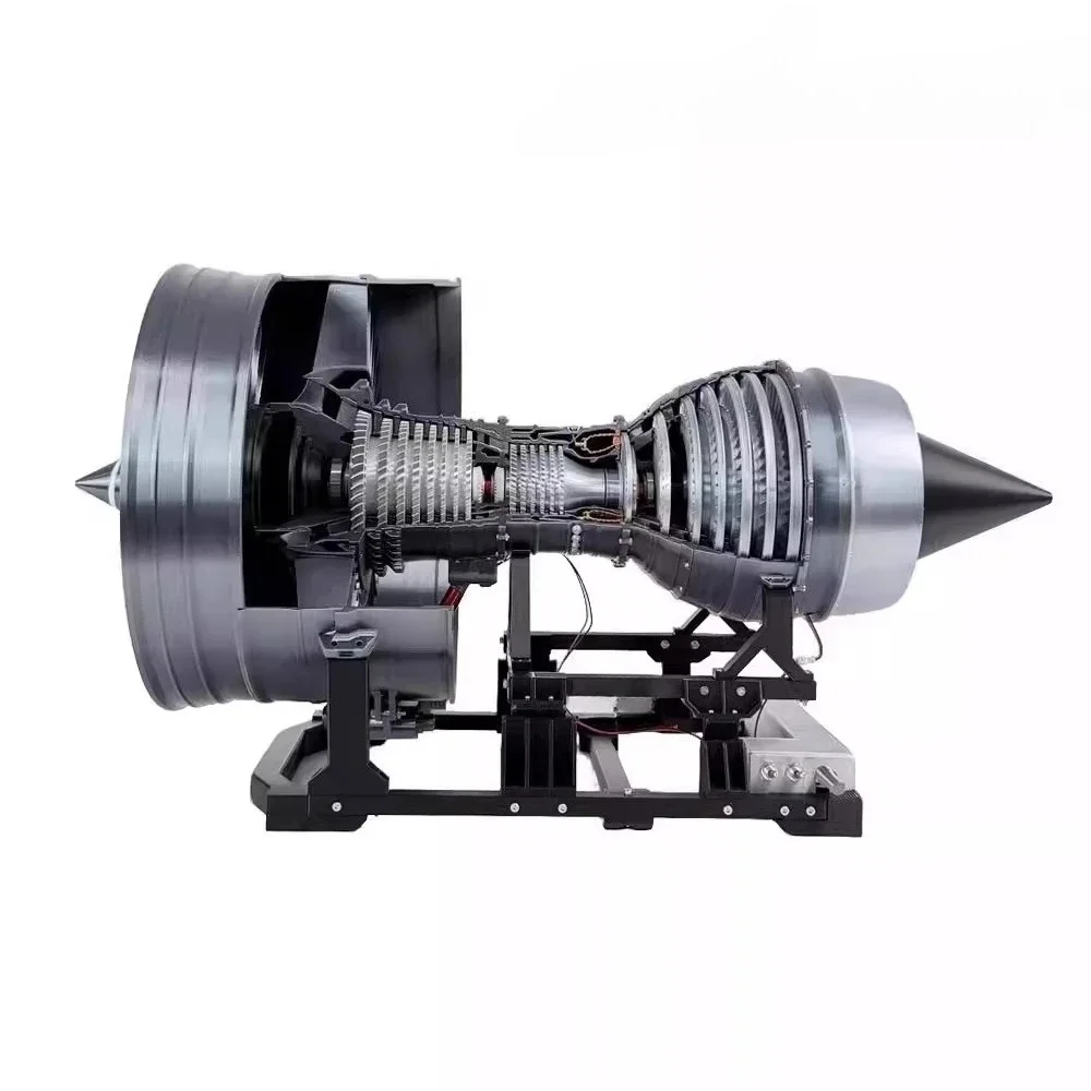 Height reduction 55cm 900 aircraft turbofan engine model ornament