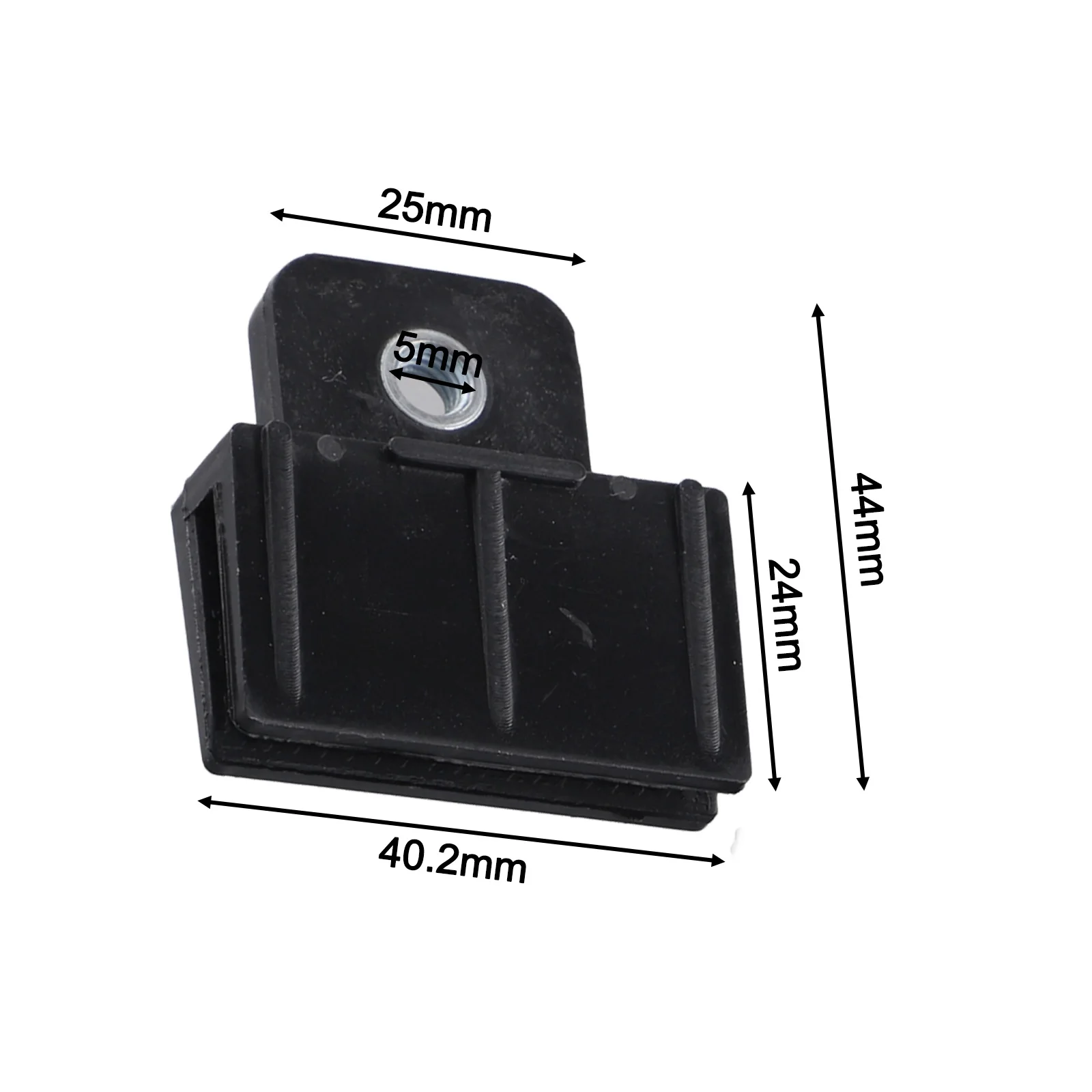 Holder Car Door Glass Clip Plastic Construction Channel Retainer Clip Direct Replacement 5mm Hole Diameter For Cars For Trucks