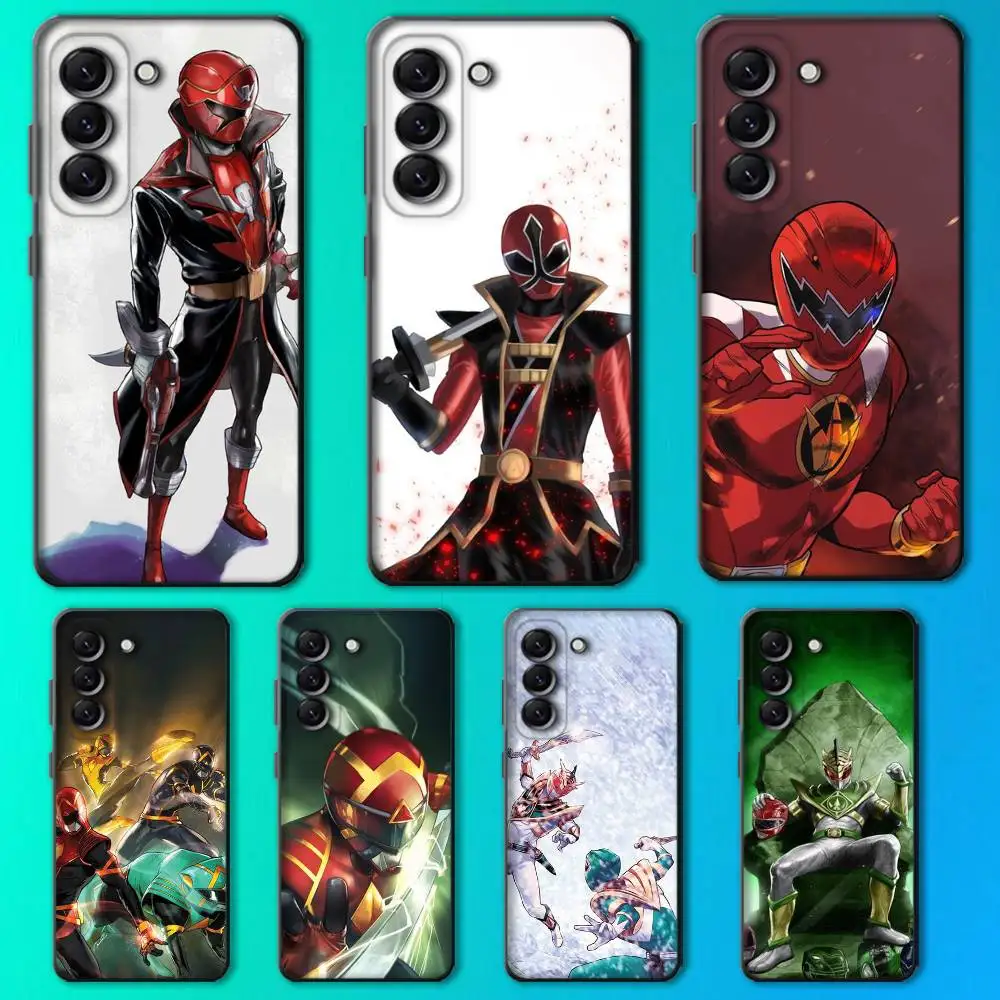 

Super S-Sentai Series Phone Case For Samsung Galaxy A13,A21s,A22,A31,A32,A52,A53,A71,A80,Soft Black Shell