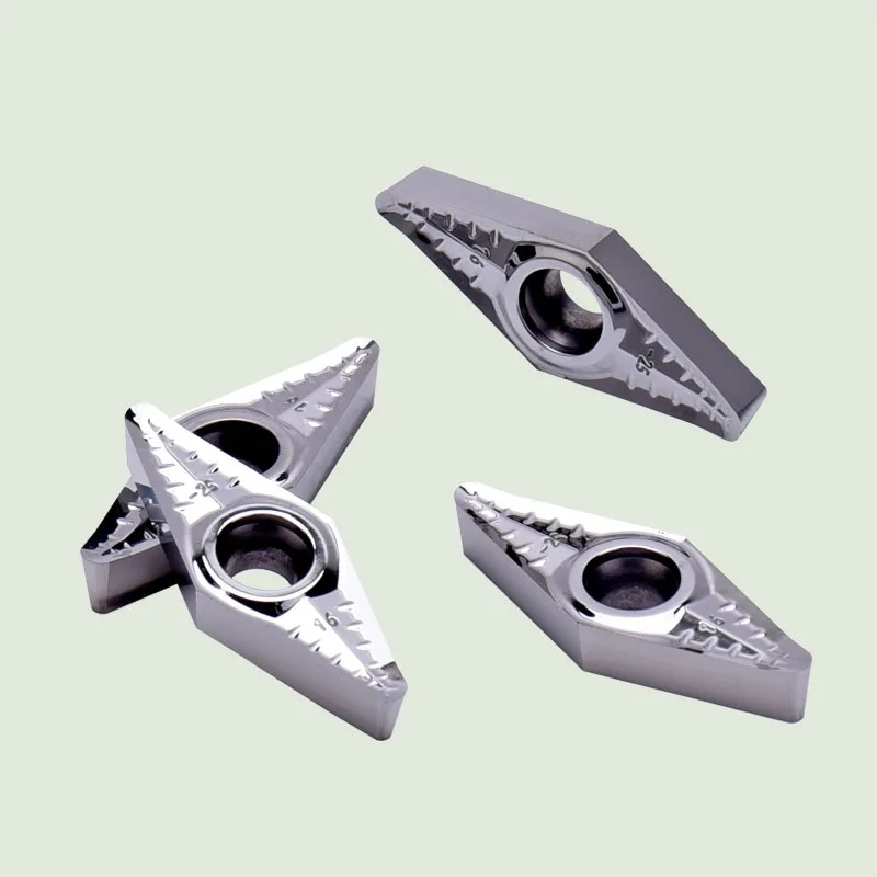 VCGT220516 VCGT220520 VCGT220530-AK H01 Aluminum Inserts CNC Turning Insert Cutting Copper Aluminum Wood Lathe tools