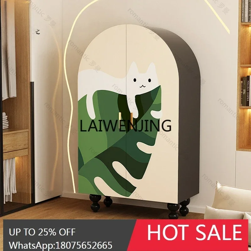 

MJY wardrobe is strong and durable, bedroom opposite door storage cabinet, living room entrance decorative cabinet