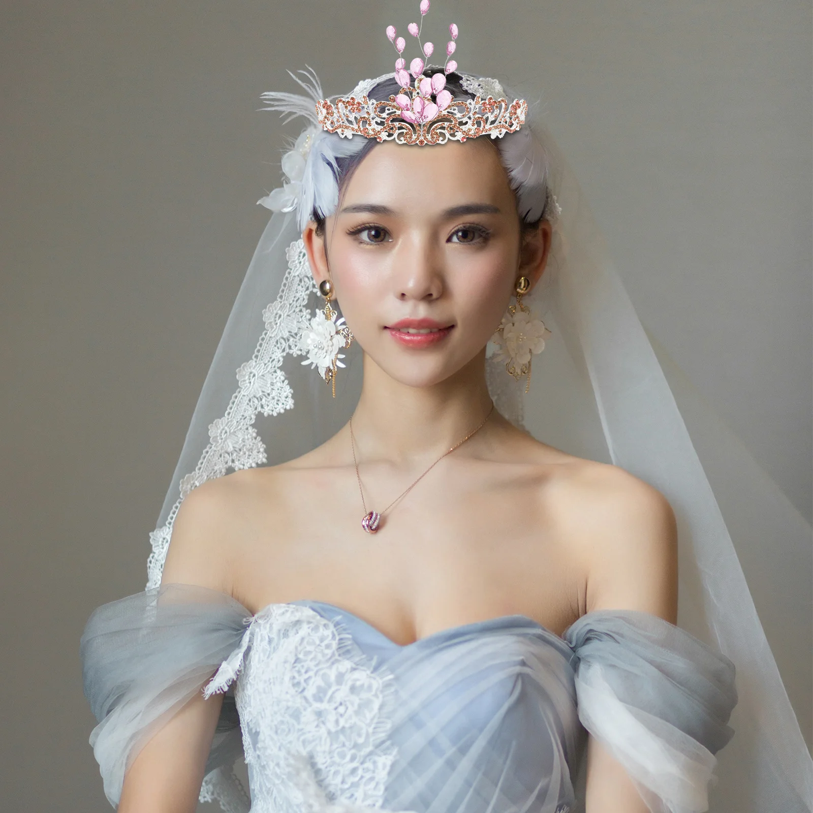 

50Pcs Artificial Flower Stem DIY Wreath Material Decor Perfect for Creative Headdress and Wreath Crafting Projects