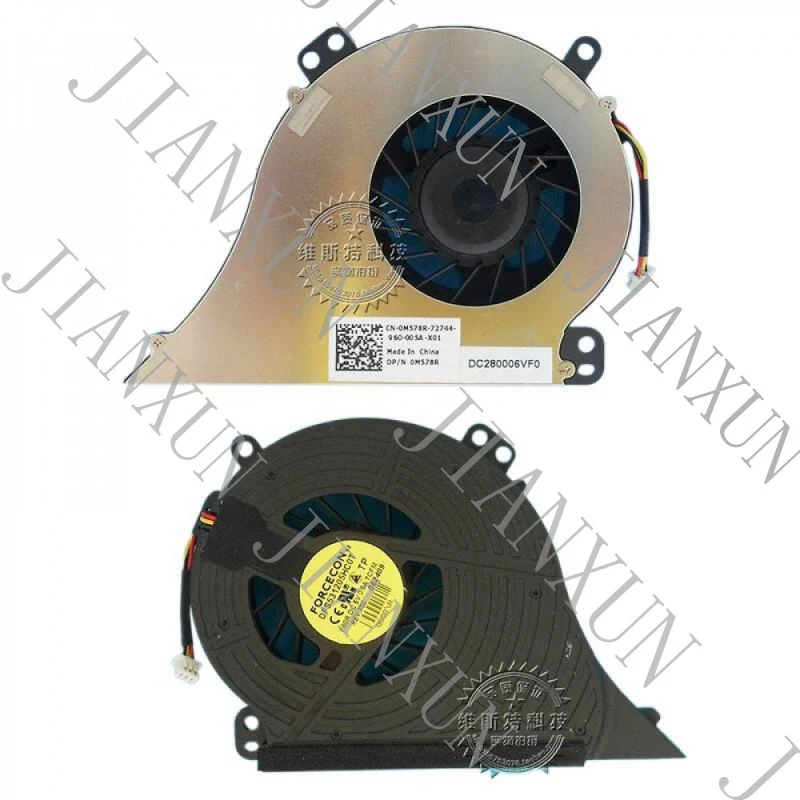 S+For Dell Studio 1745 1747 1749 Laptop Cooling Fan M578R 0M578R