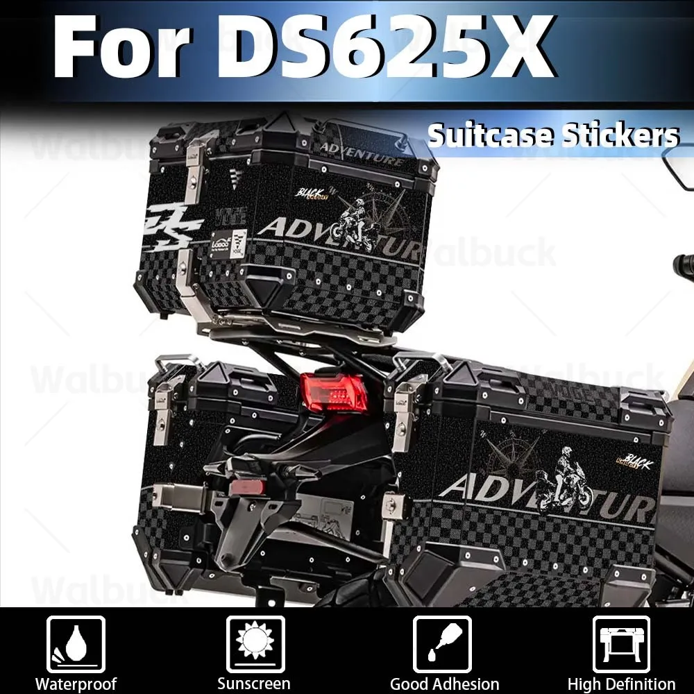 

Для VOGE Valico DS625X DSX625 625dsx 2025 наклейка на багажник мотоцикла, защитная наклейка на хвостовую коробку, матовые наклейки против царапин