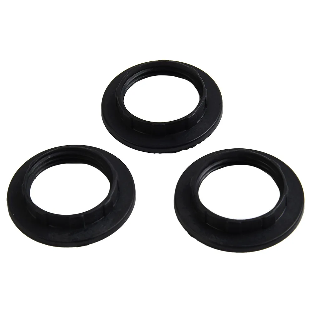 Adapter Lamp Shade Ring Outer Dia 44mm Lampshades Replacement Spiral Lamp Holder 3pcs Black/White E14 Lamp Shade High Quality