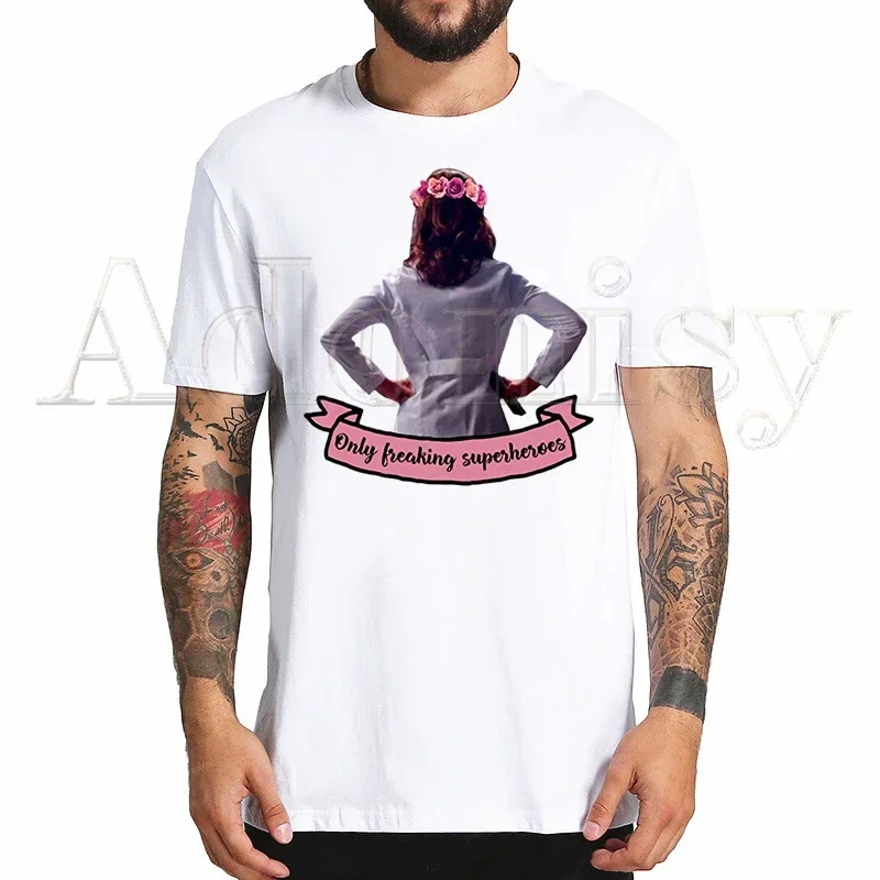

Sarah Paulson Unisex Vintage Men Short Sleeve T-Shirt Gift Women Top Tee Sweatshirt