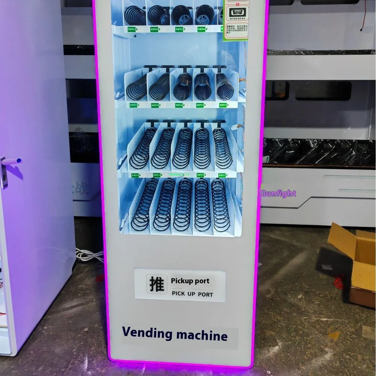 

High-quality Snack And Beverage Vending Machine Coin And QR Code Payment Vending Machine