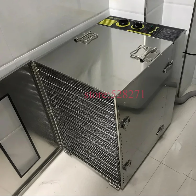 Good Quality 16 Tray Food Dehydrator Dryer Fruit Tray Dryer Dry Fruits Vegetables Fruit Drying Machine