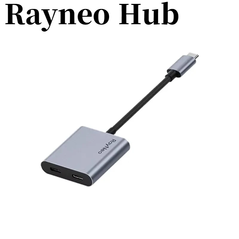 RayNeo USB-C Adapter Portable Converter for RayNeo Air 4 PRO/Air 3S, Air 2S Air Glasses Adapter C-Mount Game Equipment