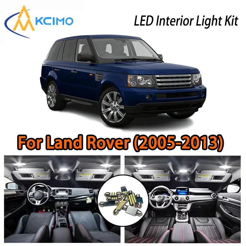 

KCIMO For Land Rover Range Rover Sport I 1 L320 (2005-2013) Premium LED Interior Kit - 2 Colors , Quick Installation