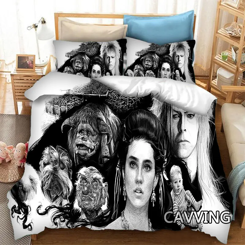 

Labyrinth 3D Printed Bedding Set Duvet Covers & Pillow Cases Comforter Quilt Cover (US/EU/AU Sizes) K03