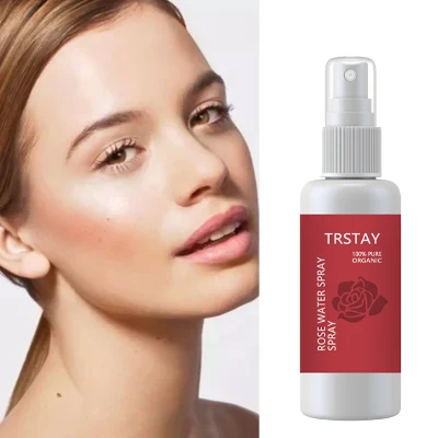 rose water spray essence can lighten spots, shrink pores, brighten skin tone and control oil