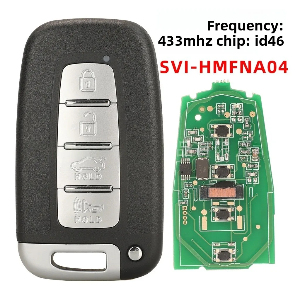 

SVI-HMFCH34 for Kia Hyundai I35/I30 Tucson 4-key car smart key 434Mh chip ID46