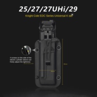 1 Piece Flashlight Kydex Sheath Scabbard K-Sheath with Belt Clip for NITECORE EDC25/EDC23/EDC29/EDC27UHi Flashlight