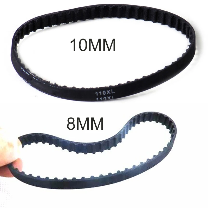 110XL031 Black Timing Belt 55 Teeth Rubber Kit Timing Belt For Sander 429964-3 Tensile strength ≥80N/mm Reference force 60N/mm