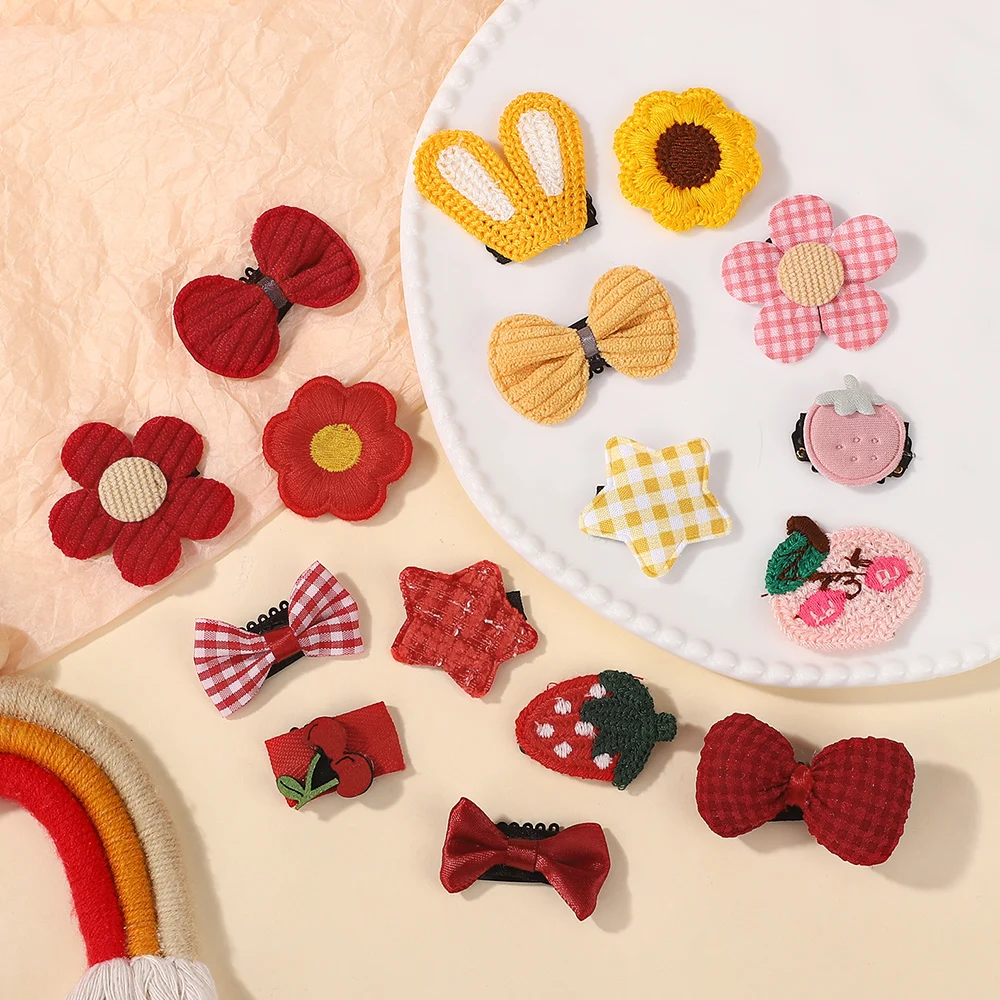 Cute Pet Hair Clips - Dog and Cat Decorative Accessories wit