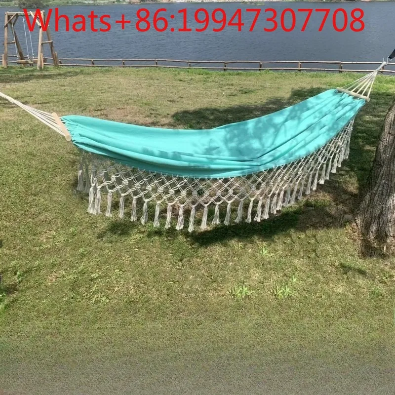 Рисунок 2 - Богемный брезентовый гамак с бахромой