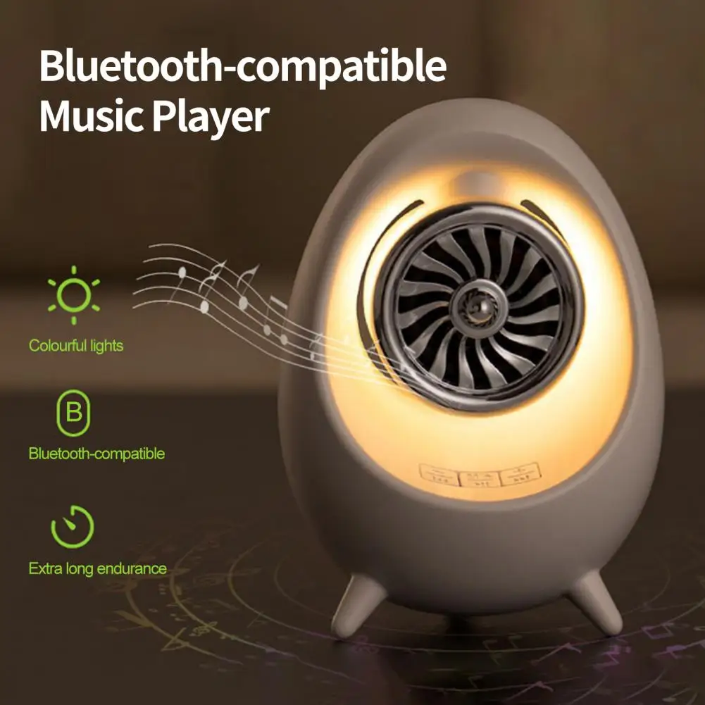 

Night Lamp Loudspeaker Smart 4D Stereo Voice Multi Connection Types Cabinet Bedroom Bedside Table Lighting Phone Accessory