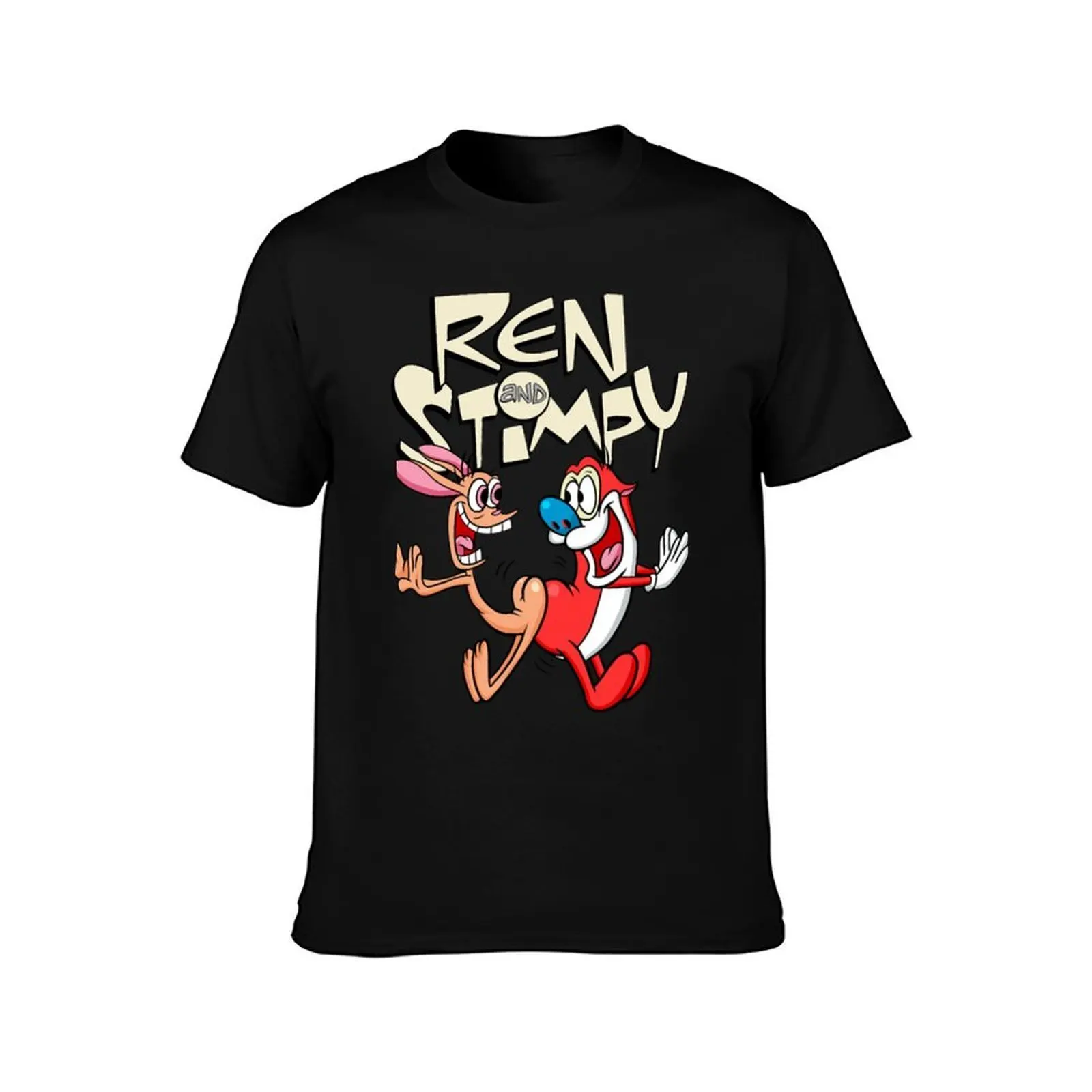 Ren and Stimpy T-Shirt man t shirts graphic T-Shirt