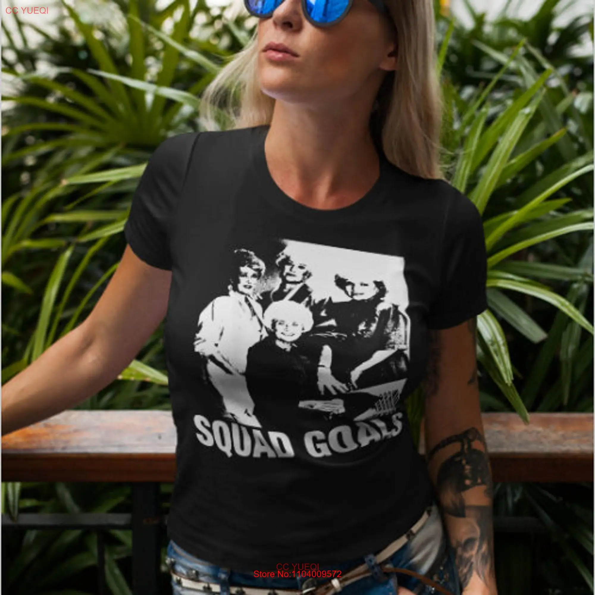 

Футболка с длинным или коротким рукавом для девочек Golden Girls Rose Blanche Dorothy Sophia 1112