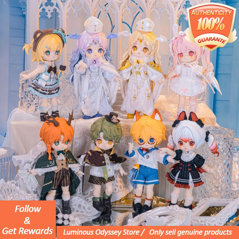 

Genuine Nagi V5 Mirage Record Series 1/12 Bjd Doll Kawaii Movable Joint Action Figure Collectible Model Toy Kids Gift Blind Box
