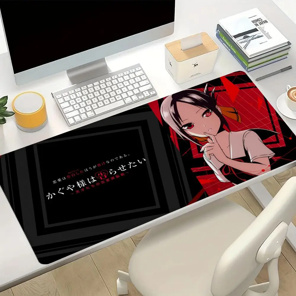 

Аниме Kaguya-sama: Love Wars Коврик для мыши XXL Большой коврик для мыши с клавиатурой Милый настольный коврик Chika Игровой коврик Игровые аксессуары Ковер Gamer