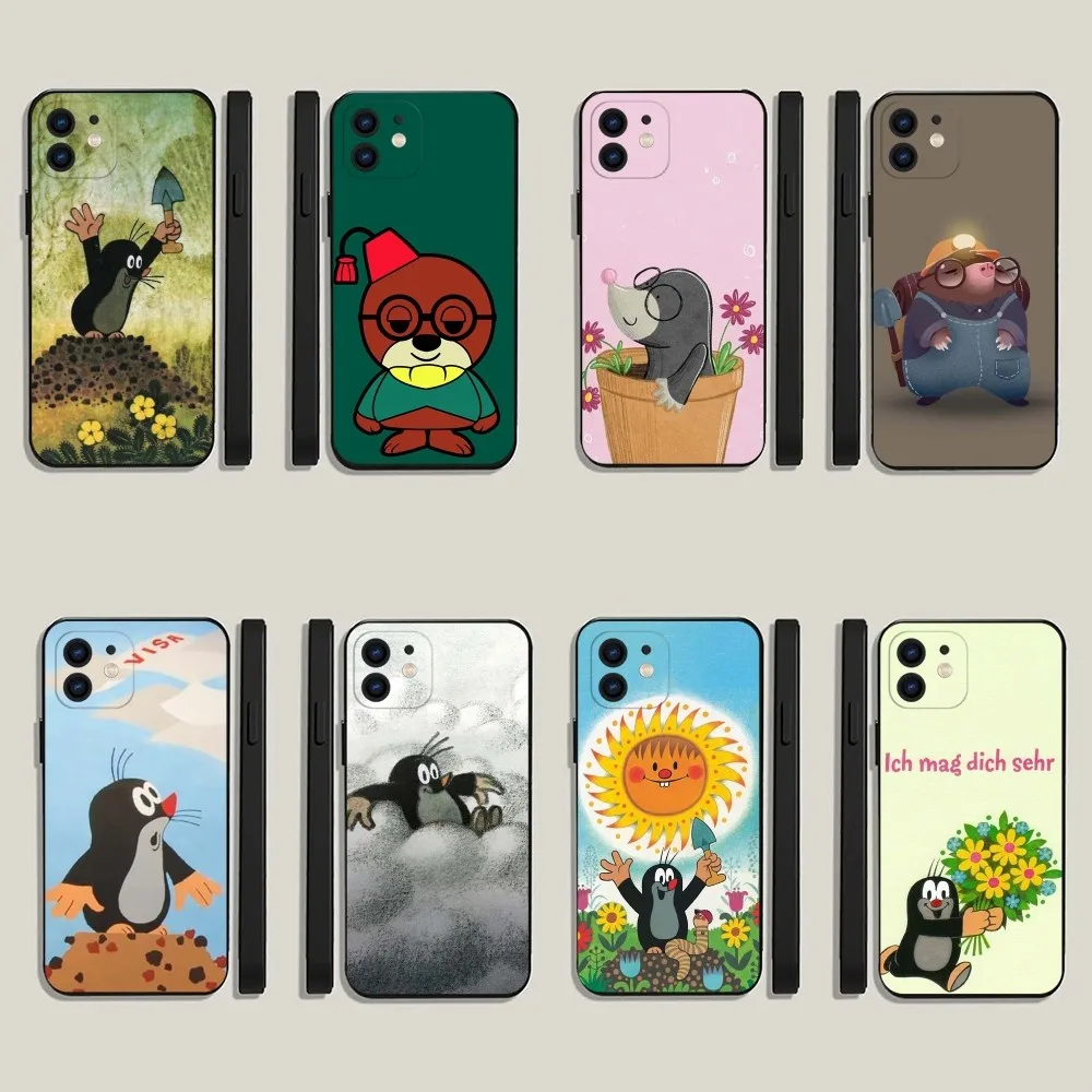 카툰 디자인 아이폰 소프트 실리콘 케이스 이미지