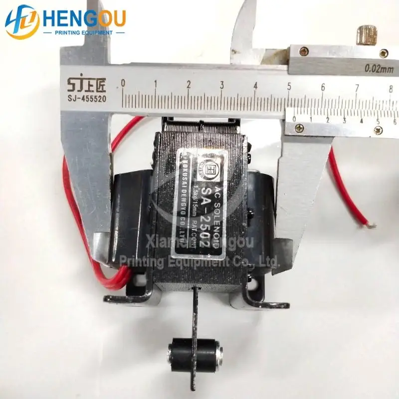 SA-2502 Solenoid Coil 220v Energy Saving AC Tractive Magnet Solenoid Electromagnet Printing Machine Spare Part